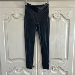 SPANX Black High-Waisted Leggings